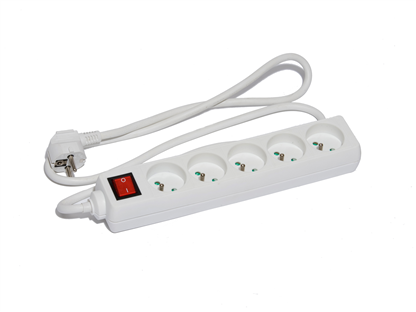 BLOCS MULTIPRISE 5 P + INTERRUPTEUR