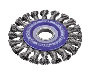 BROSSE FILS TORSADES 125 X 13 X 28 X 22.2 ACIER