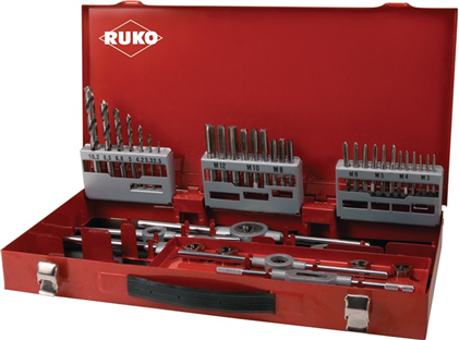 COFFRET TARAUDS ET FILIERES M3-12