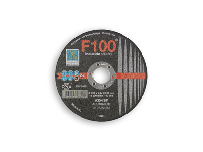 DISQUE F100 ALUMINIUM 125X1.6