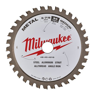 LAME CARBURE METAL D203MM MILWAUKEE 42DTS pour FMCS66