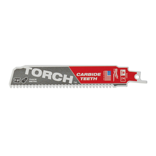5 LAMES DE SCIE SABRE - METAL -CARBURE TCT TORCH