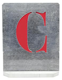 POCHOIR LETTRES