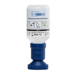 LAVE RINCE OEIL 200ML POUR PROD CHIMIQUES BLEU
