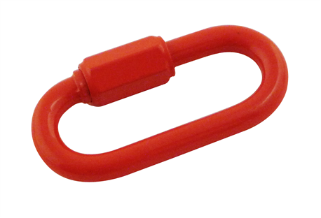MAILLON RAPIDE PLASTIQUE ROUGE X4