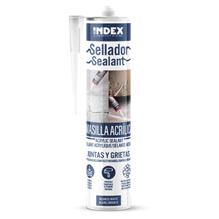 MASTIC ACRYLIQUE BLANC CARTOUCHE 310ML