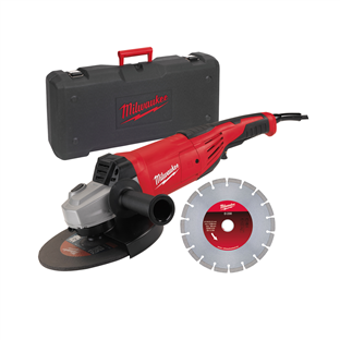 MEULEUSE D230 2200W MILWAUKEE EN MALETTE + DISQUE DIAMANT OFFERT