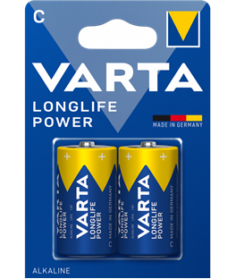 PILES VARTA ALKALINE LR14 C  - BLISTER 2PCS