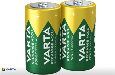 PILES VARTA ACCU RECHARGEABLE LR14 C -BLISTER 2PCS