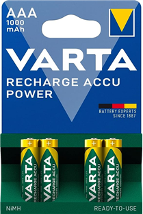 PILES VARTA ACCU RECHARGEABLE LR3 AAA - BLISTER 4PCS