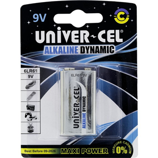 PILE VARTA ALKALINE LR61 9V