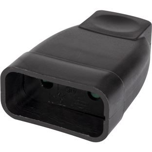 PRISE ELECTRIQUE PLASTIQUE FEMELLE SIMPLE 220V 2P