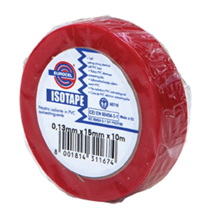 ADHESHIF PVC PLASTIFIE 'CHATERTON' Ø38mm 10M-15MM