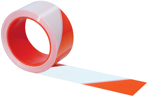 RUBALISE RUBAFORT ROUGE ET BLANC 100M - 50MM