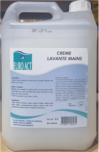 SAVON LIQUIDE CREME BIDON 5L