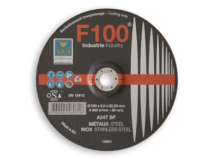 DISQUE F100 MIXTE AC/INOX