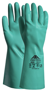 GANT CHIMIQUE NITRILE VERT