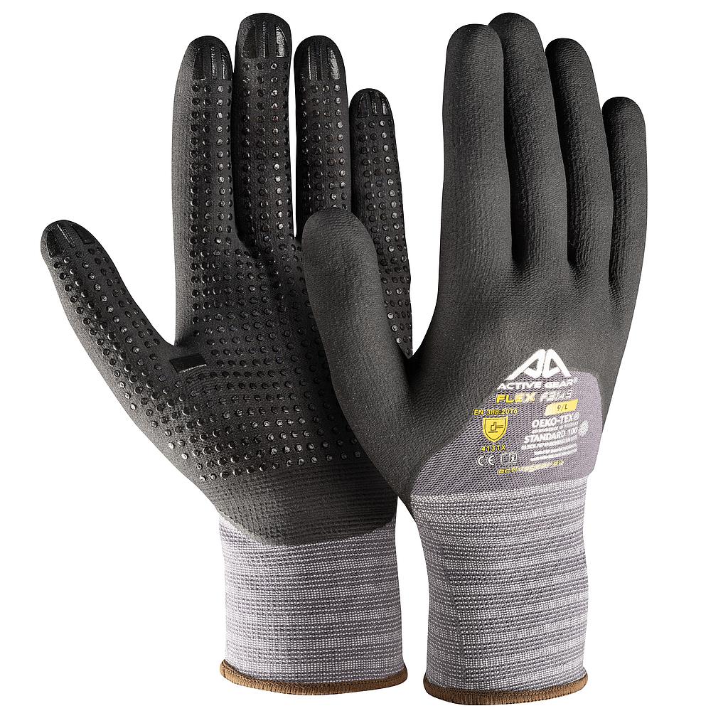 GANT SUPPORT POLYAMIDE ENDUCTION NITRILE 3/4 AVEC PICOTS