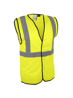 GILET HAUTE VISIBILITE JAUNE