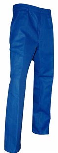 PANTALON COTON - BLEU BUGATTI
