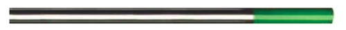 ELECTRODE TUNGSTENE VERT (Spécial aluminium)