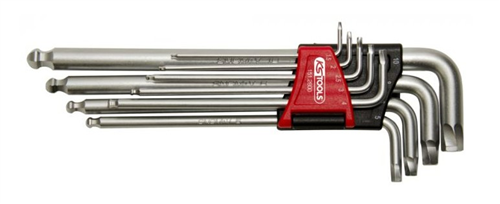 JEU DE 9 CLES 6 PANS MALES POUR EMPREINTES ABIMEES