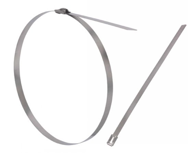 COLLIER PLAT INOX A2 4.45X371
