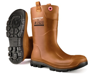 BOTTE PVC FOURREE S5 SRA CI DUNLOP