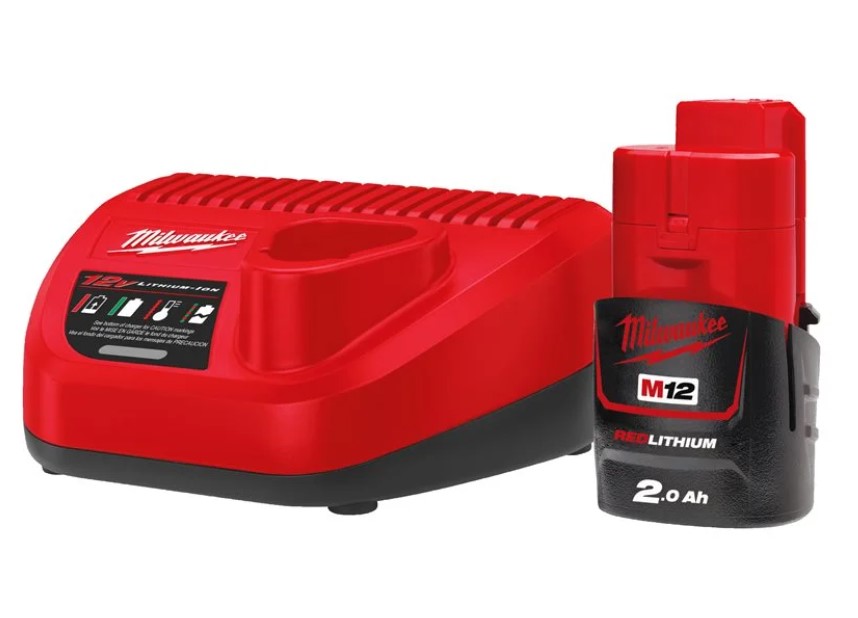 PACK M12 NRG-201 CHARGEUR 12V + 1 BATTERIE 12V2Ah