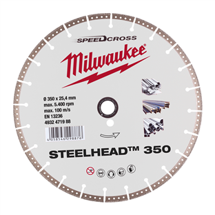 DISQUE DIAMANT DH POUR ACIER 350mm
