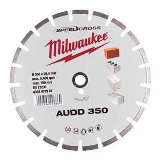 DISQUE DIAMANT AUDD 350mm