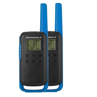 TALKIE MOTOROLA T62 BLUE TWIN PACK DE 2