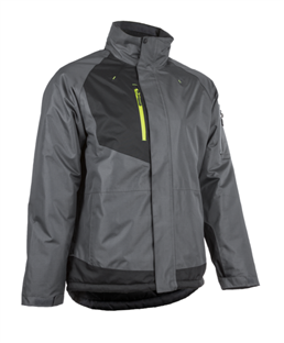PARKA YUZU Anthracite/Noir Ripstop + Polaire 300g/m2