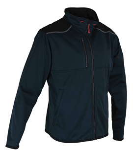 GILET MANCHE LONGUES BICOLORE RANCH BLEU/MARINE