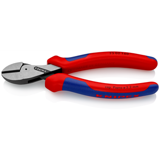 Pince coupante de côté KNIPEX X-Cut 160mm