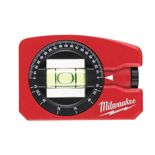 NIVEAU POCKET MILWAUKEE 7,8cm Fiole ajustable 360° - Aimanté