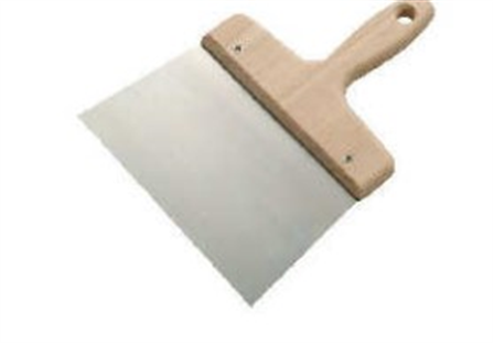 COUTEAU A ENDUIRE 16CM MANCHE BOIS