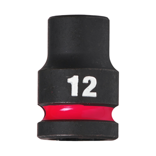 DOUILLE CHOC SHOCKWAVE CARRE 1/2 HEX COURTE MILWAUKEE