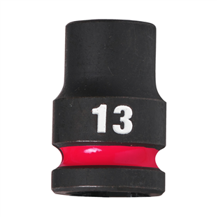 DOUILLE CHOC SHOCKWAVE CARRE 1/2 HEX COURTE MILWAUKEE