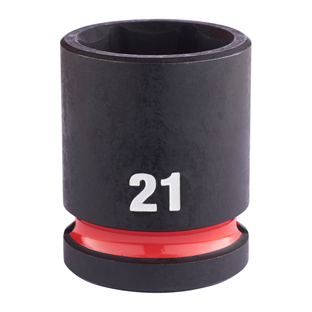 DOUILLE CHOC SHOCKWAVE CARRE 1/2 HEX COURTE MILWAUKEE