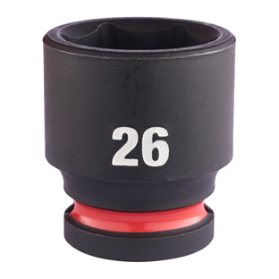 DOUILLE CHOC SHOCKWAVE CARRE 1/2 HEX COURTE MILWAUKEE