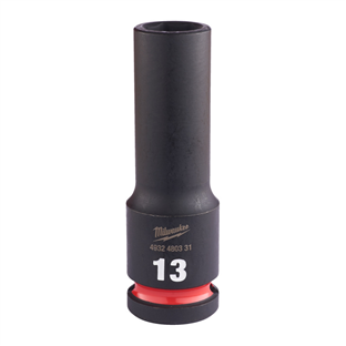 DOUILLE CHOC SHOCKWAVE CARRE 1/2 HEX COURTE MILWAUKEE