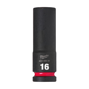 DOUILLE CHOC SHOCKWAVE CARRE 1/2 HEX COURTE MILWAUKEE