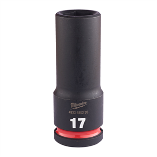 DOUILLE CHOC SHOCKWAVE CARRE 1/2 HEX COURTE MILWAUKEE