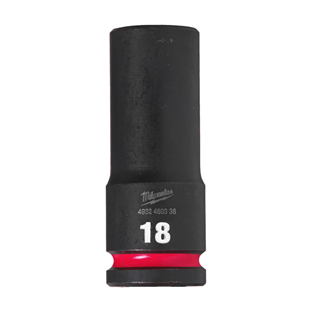 DOUILLE CHOC SHOCKWAVE CARRE 1/2 HEX COURTE MILWAUKEE