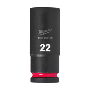 DOUILLE CHOC SHOCKWAVE CARRE 1/2 HEX COURTE MILWAUKEE