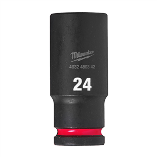 DOUILLE CHOC SHOCKWAVE CARRE 1/2 HEX COURTE MILWAUKEE