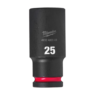 DOUILLE CHOC SHOCKWAVE CARRE 1/2 HEX COURTE MILWAUKEE