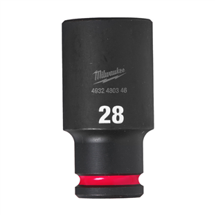 DOUILLE CHOC SHOCKWAVE CARRE 1/2 HEX COURTE MILWAUKEE