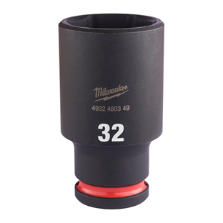 DOUILLE CHOC SHOCKWAVE CARRE 1/2 HEX COURTE MILWAUKEE